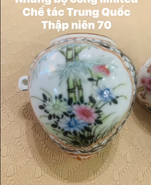 Cóng Khung Đen Hoa Điền Viên