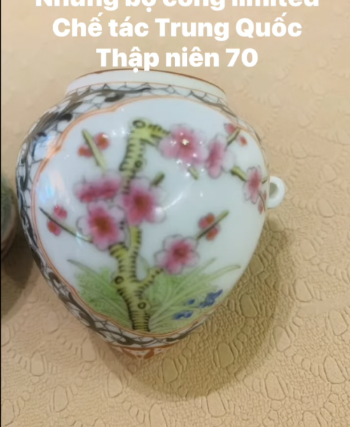 Cóng Khung Đen Hoa Điền Viên
