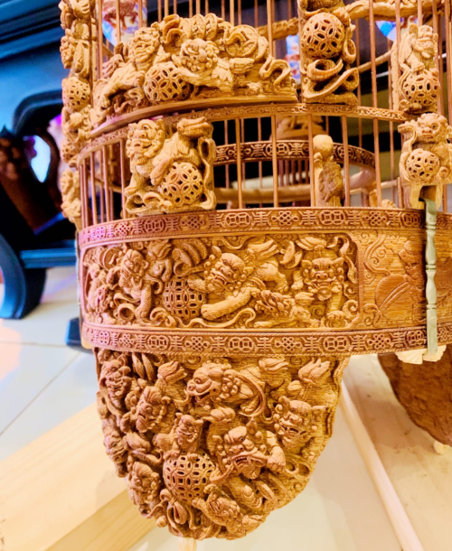 Lồng Khoen Thái Tử Tre - Tích Cửu Lân Sư
