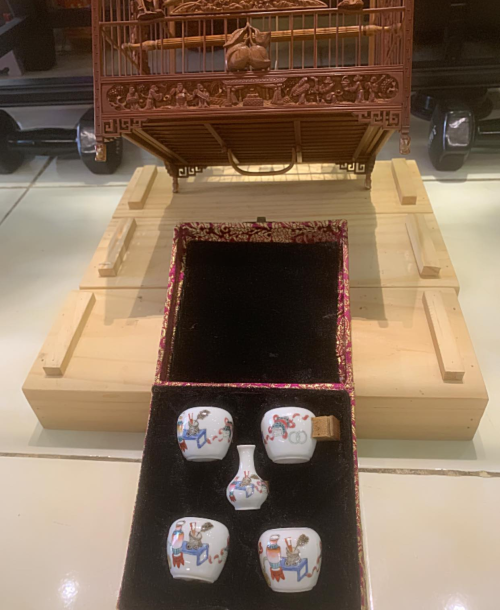 Lồng Chim Bát Tiên - Cóng Bát Bửu
