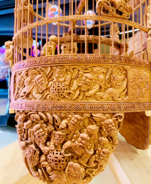 Lồng Khoen Thái Tử Tre - Tích Cửu Lân Sư