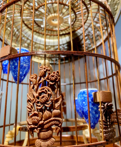 Lồng Khoen Siêu Triện Lọng - Tích Kim Tiền