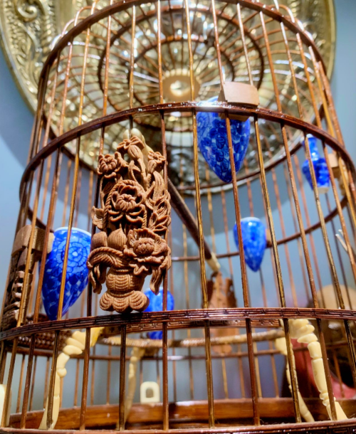 Lồng Khoen Siêu Triện Lọng - Tích Kim Tiền