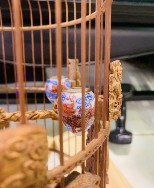 Lồng Khoen Thái Tử Tre - Tích Cửu Lân Sư