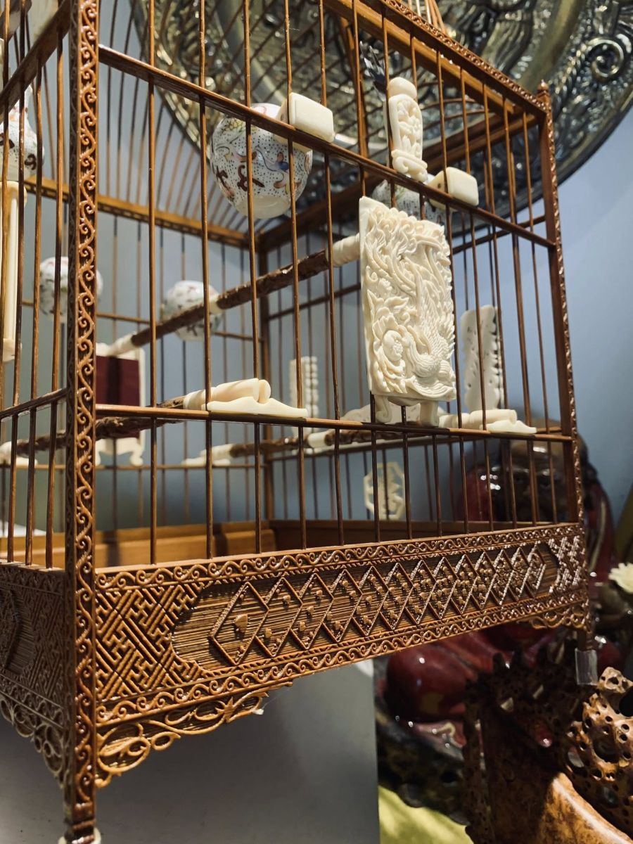 Lồng chim Mái Vòm A Hoa